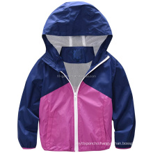 Baby Hooded Sports Jacket Light Weight Windbreaker Jacket for Outwear